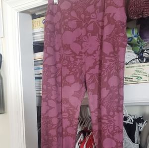 Lularoe flower leggings size OS